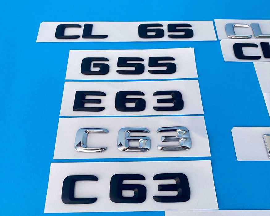 Mercedes надпис емблема,багажник cl65, clk320, c63, e63, s55, мерцедес