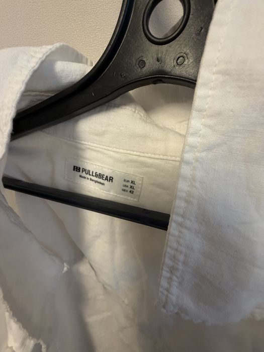 Новая белая рубашка Pull&Bear XL