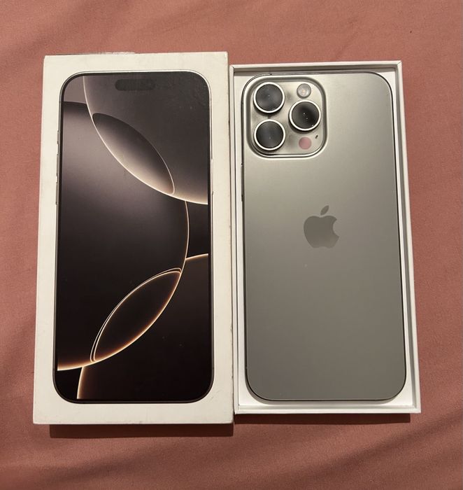 СРОЧНО! iPhone 16 Pro Max 256гб. Идеал.