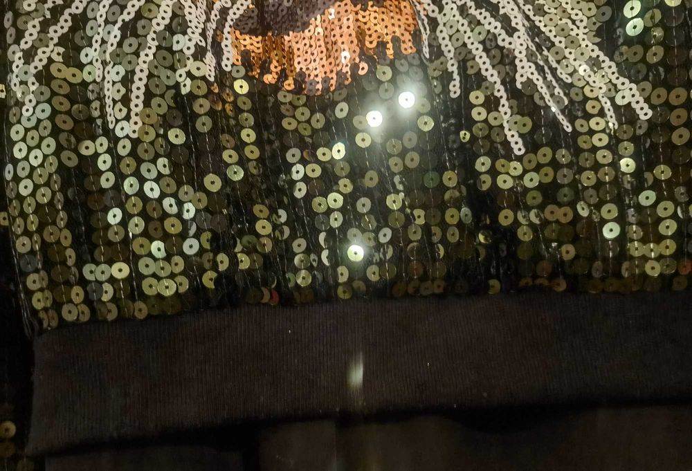 Яке от пайети с тигър