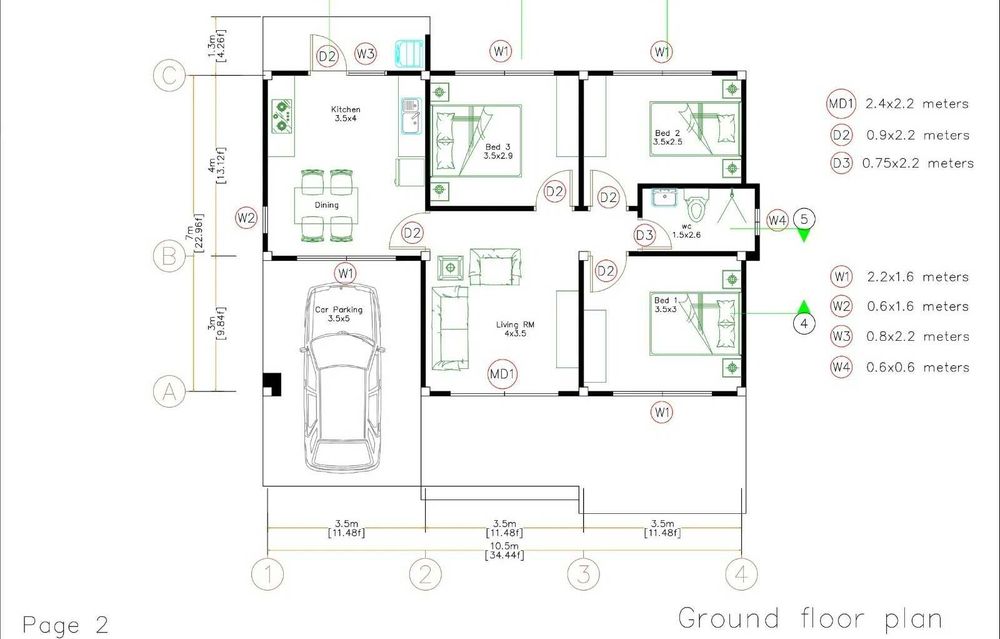 НА ИЗПЛАЩАНЕ - Евтина сглобяема къща с 3 спални, 77 кв. м