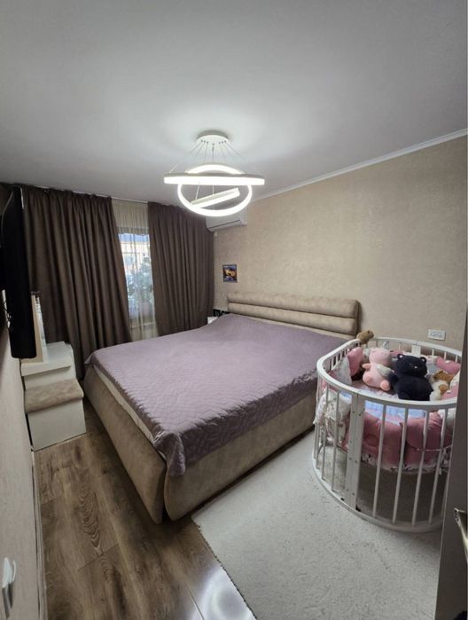 Продается 3-х комнатная квартира кирпич Аккурган Новомосковская