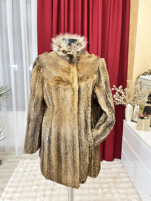 Haina din blana naturala de Lynx marimea M