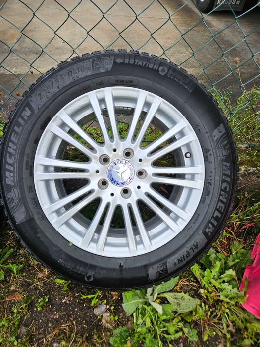 Лети джанти 16 5х112 зимни гуми 225/55/16