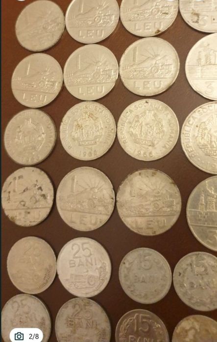 Colectie monezi romanesti vechi