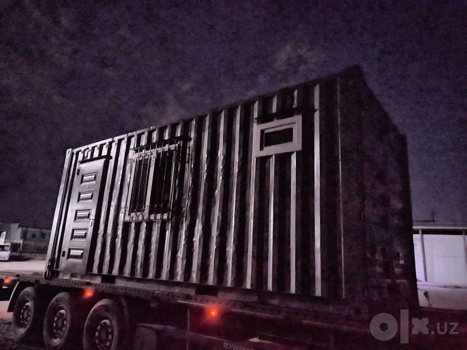 контейнер офис магазин уйлар ва бошка бизнесларингиз учун