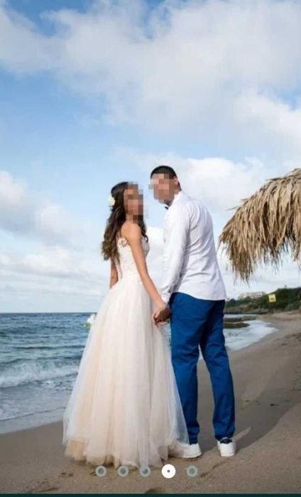 Сватбена рокля-дизайнер Стоян Радичев