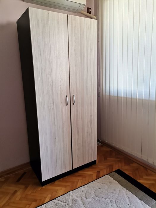 Комплект спално обзавеждане - Приста+матрак 140/200/+гардероб+скрин/