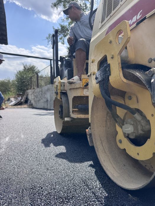 Асфальт. Асфальтирование. Укладка асфальта.