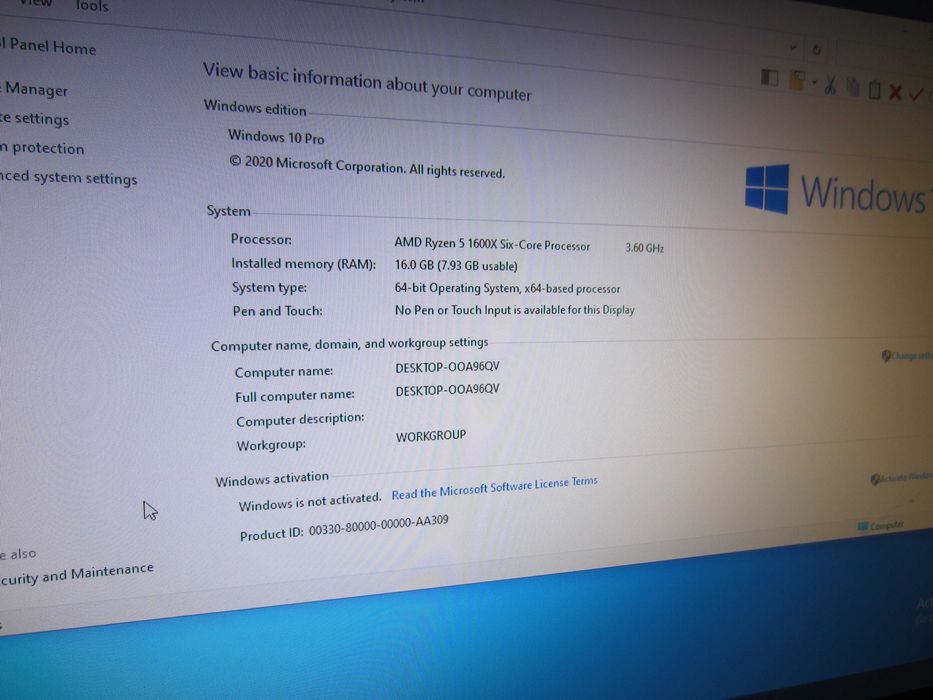 Гейм Ryzen 5 1600, 16GB с  GTX1070  8GB,  120GB SSD, 500GB HDD