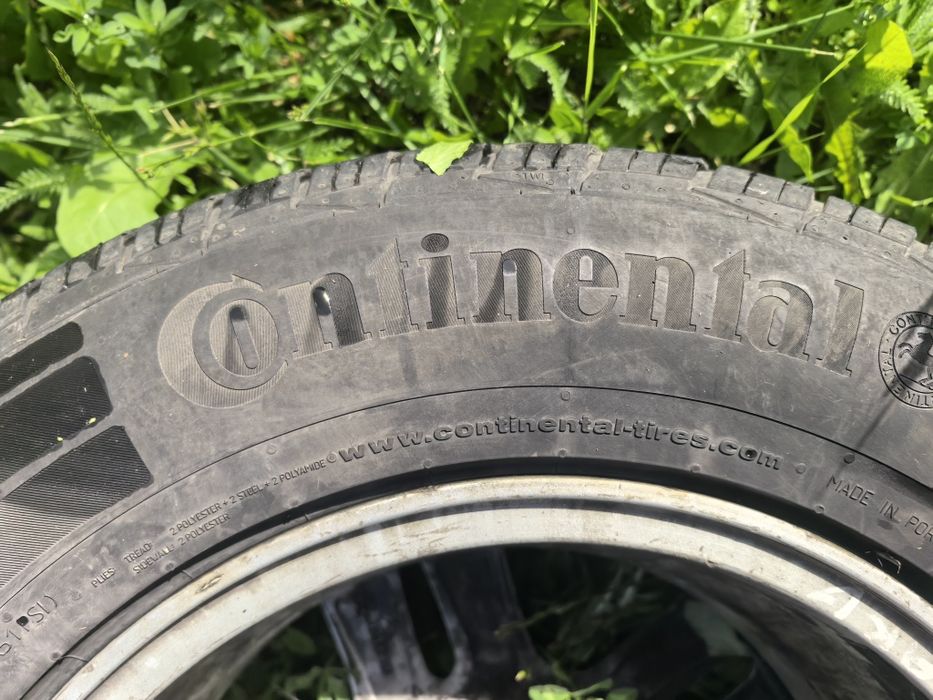 Honda лети джанти 15-ки, 15X6JJ 50, с гуми Continental ContiCrossContact LX 2, 205/70 R 15 H