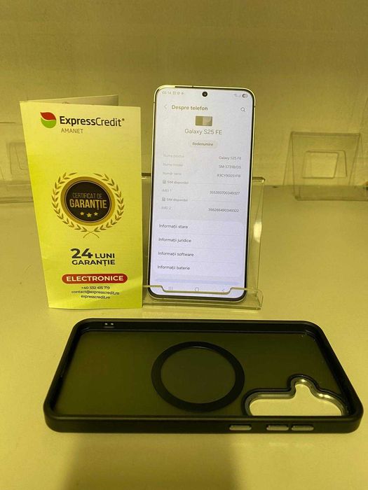 Samsung Galaxy S25 FE (AG 15 Gara 1 B34283) Garantie 2 ani