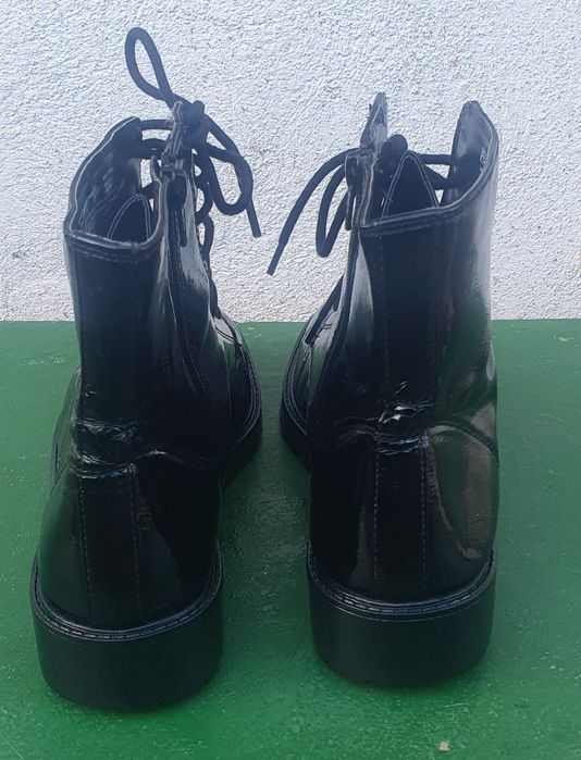 Cizme dama piele lacuita