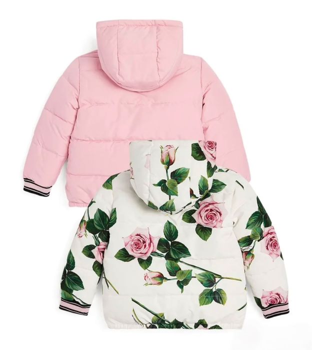 Куртка пуховик для девочки Dolce & Gabbana (оригинал)