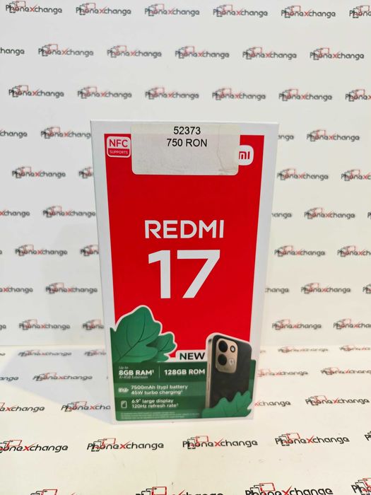 Redmi 17 Black 128/4GB Sigilat 52373