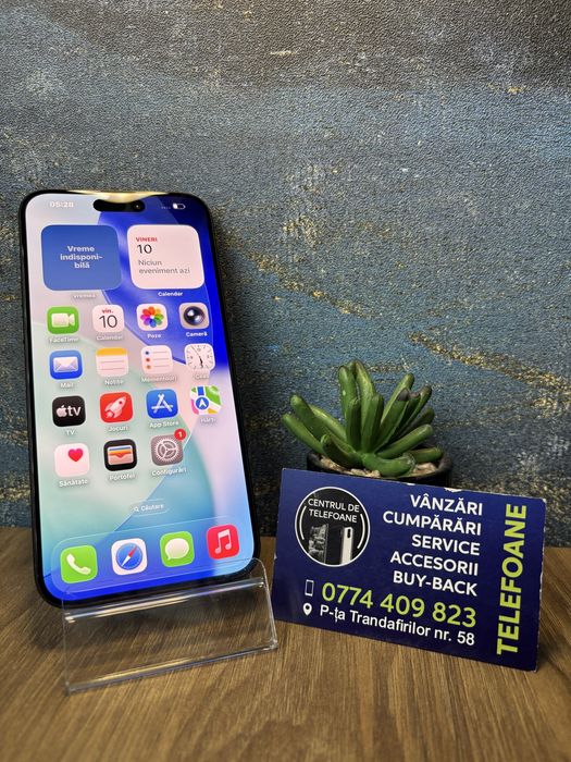 Iphone 15 Pro Max/256Gb/Garantie 2Ani Centrul De Telefoane/Rate