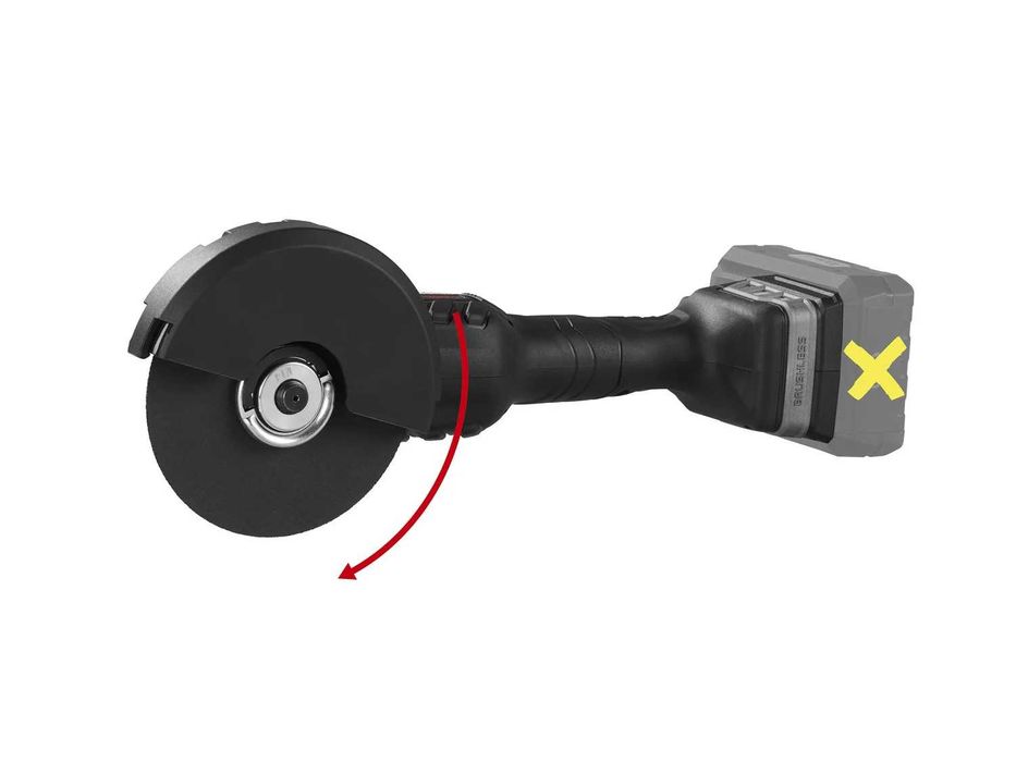 5г,ГАРАНЦИЯ Акумулаторен, безчетков ъглошлайф Parkside perfomance