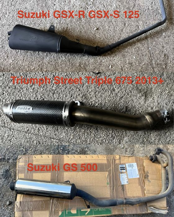 Piese motociclete (Monster 696, SV650, R125, RC/Duke125, Triumph,Kawa)