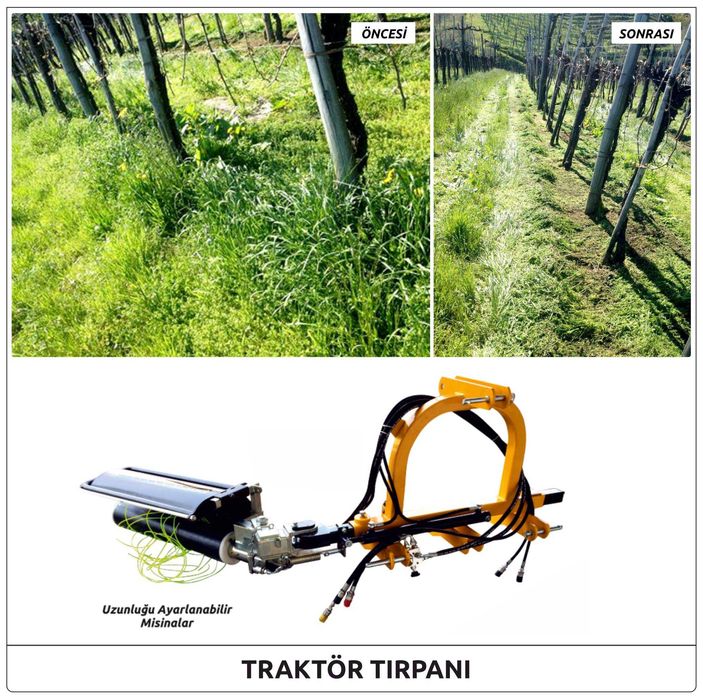 Гидравлическая проволочная коса для сада, приствольная KDT100