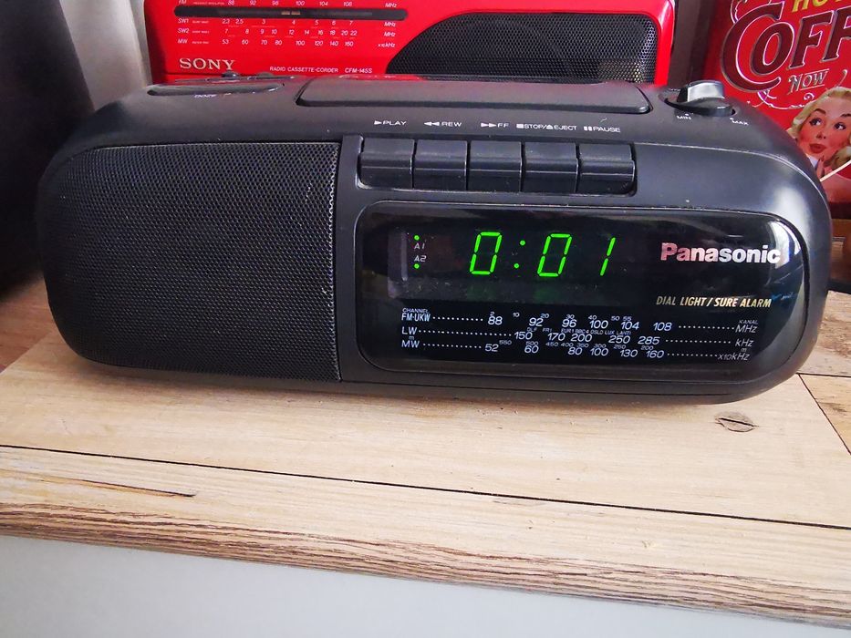 Radio cu ceas Panasonic