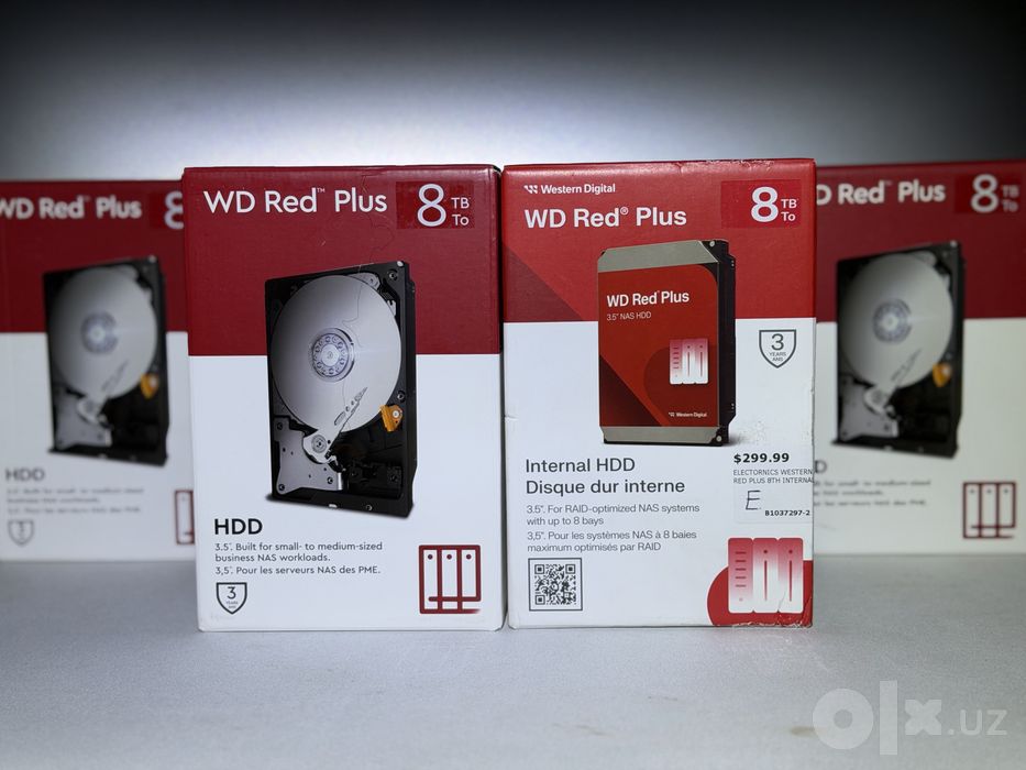 Western Digital WD Red 8TB Plus new