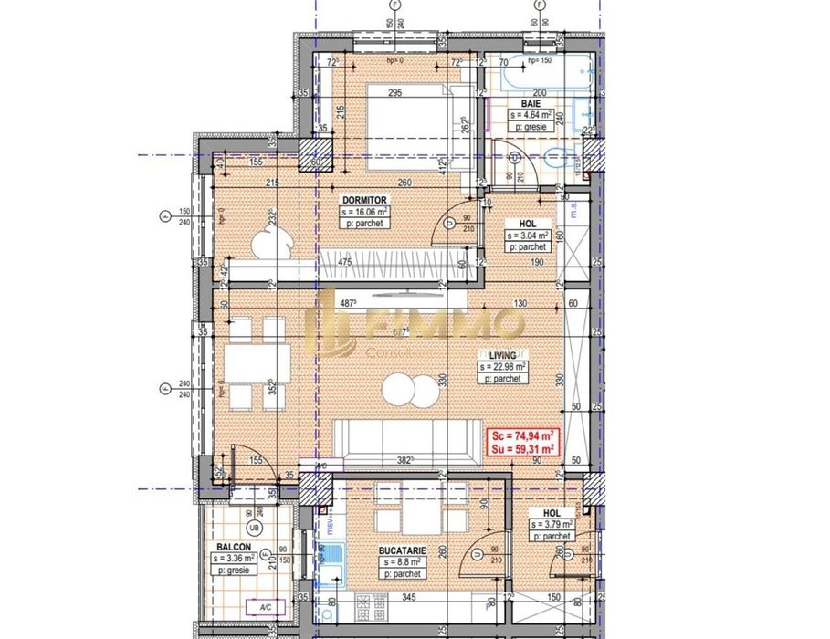 Apartamente 3 cam | 63mp | Bloc nou | Suceava | ID:2051