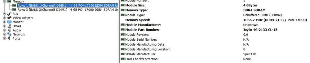 Memorie RAM Zeppelin DDR4 8GB (2x4GB Dual Channel) 2133 MT/s CL 15