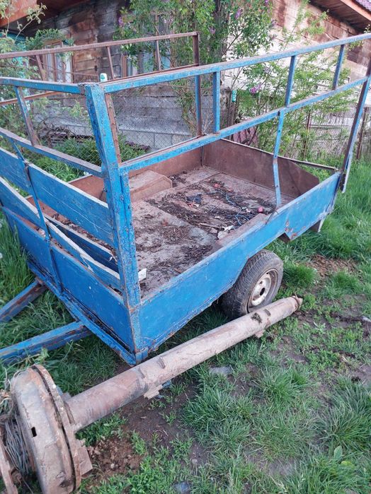 Remorcă + osie tractor