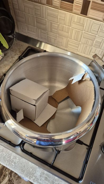Vand oala sub presiune 11l aluminiu noua