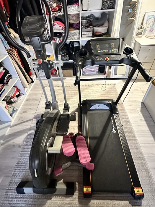 Banda alegat si bicicleta eliptica