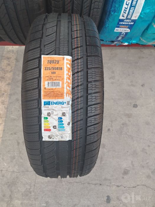 225/55/18 all siezon 4 ta faslga bo'ladi