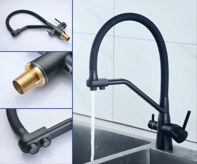 Новый смеситель в упаковке