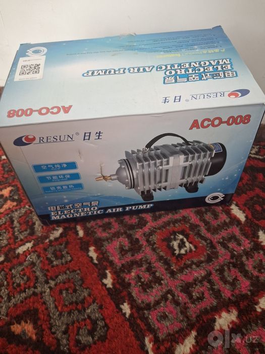 Kislorodniy kampresser baliqlar uchun
