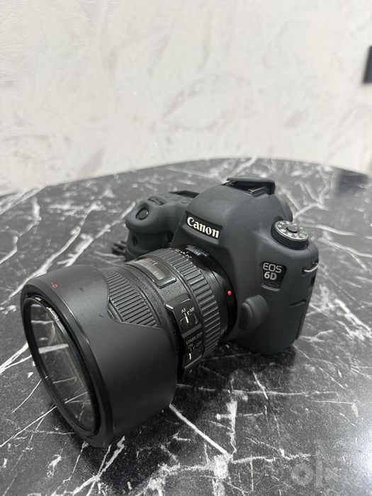 Canon eos 6D kamerasi va EF 24-105mm stabilizatorli obektiv