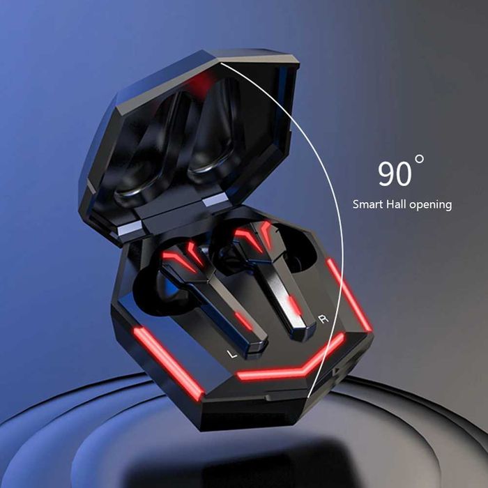 Безжични bluetooth геймърски слушалки KS06 TWS BT 5.0 Шумопотискане