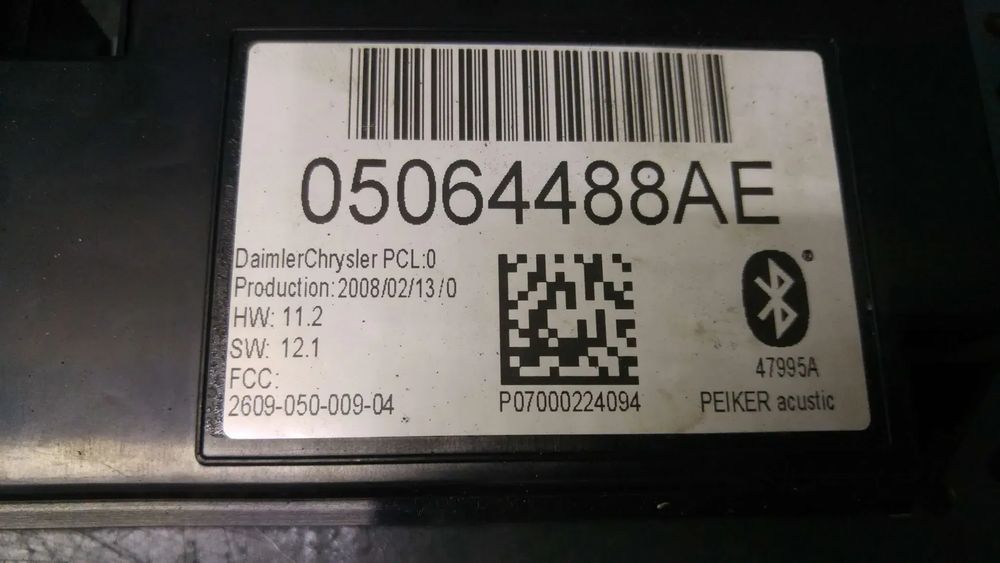 Modul bluetooth dodge journey 05064488ae