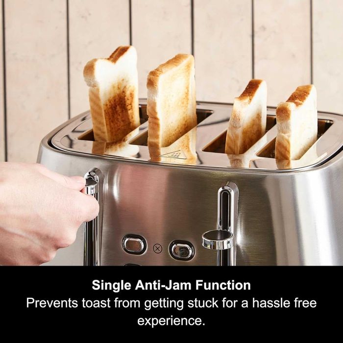 Тостер за 4 филии Morphy Richards Mexborough, 1860W,черна рамка,242901