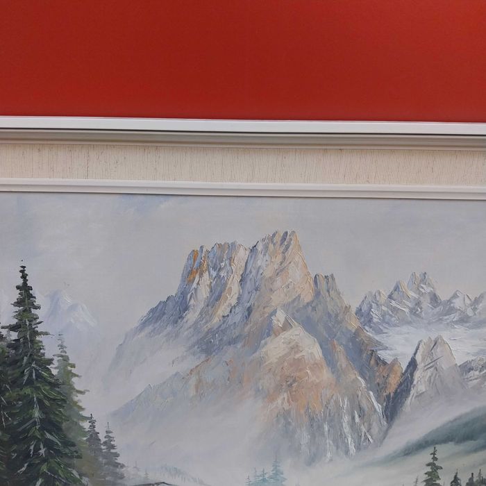 НАЙ ДОБРАТА ОФЕРТА Картина масло пейзаж сигнирана