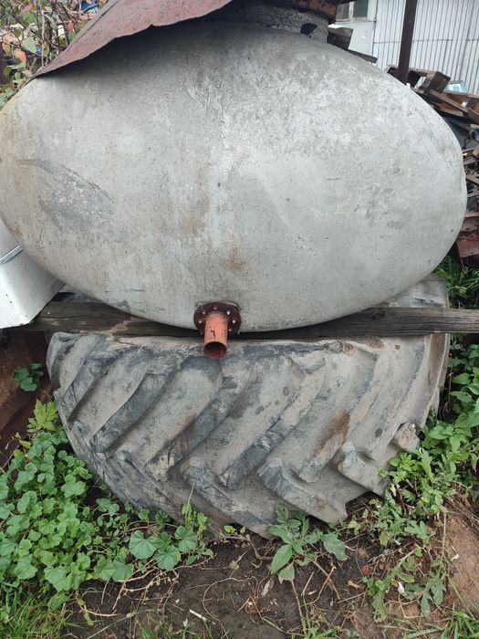 Продам бочку алюминиевую