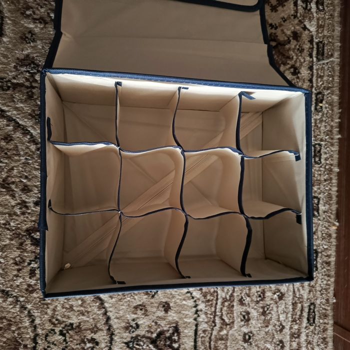 Органайзер для одежды, носков, нижнего белья с крышкой 3/1