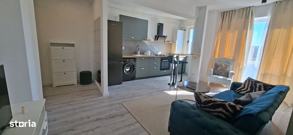 Apartament cu doua camere, open space