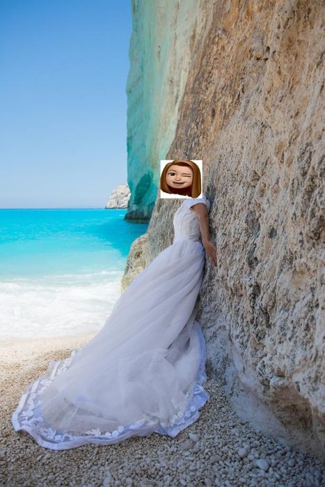 Rochie mireasa folosita cateva ore