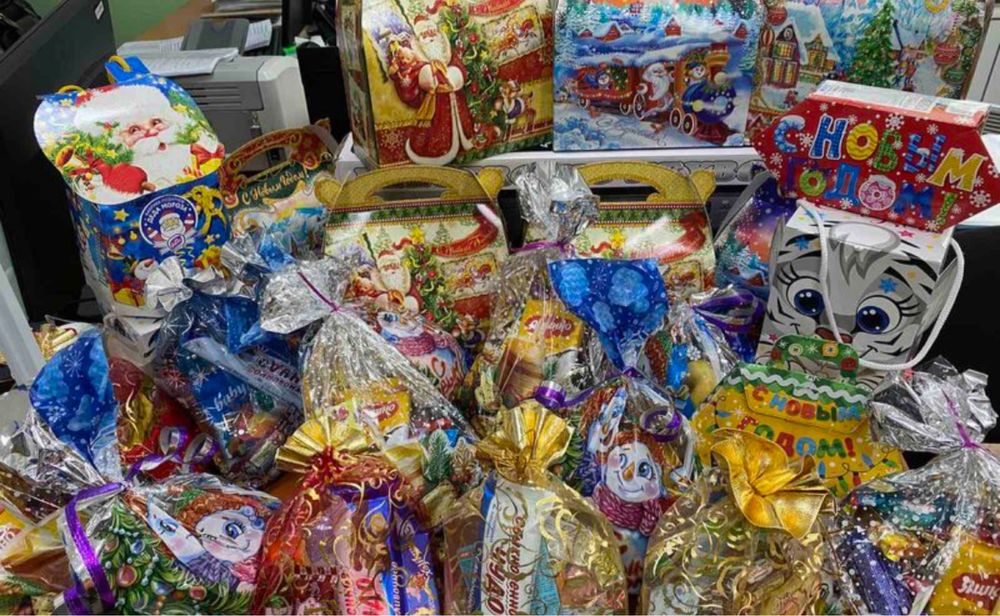 Сладкие подарки, кульки