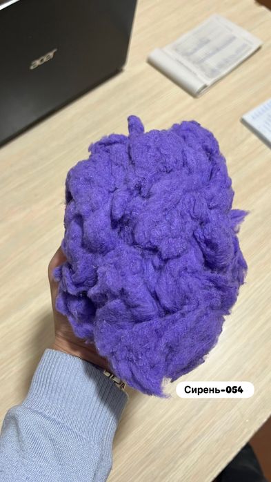 Вата пахта регенерированный текстиль