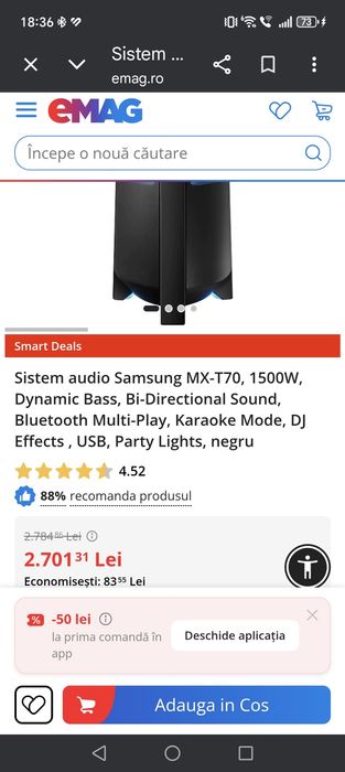 Sistem audio Samsung