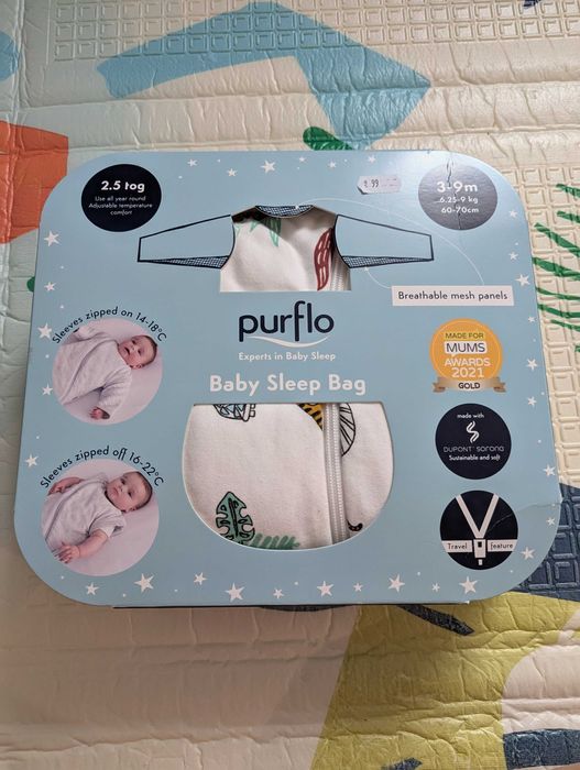 Зимно бебешко чувалче за сън Purflo