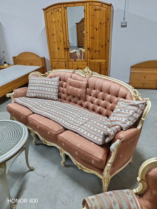 Set Canapea , Fotoliu - Vintage - Baroc - Vitange - Germania