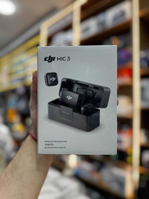 DJI Mic 3 — Профессиональный беспроводной микрофон. Есть доставка
