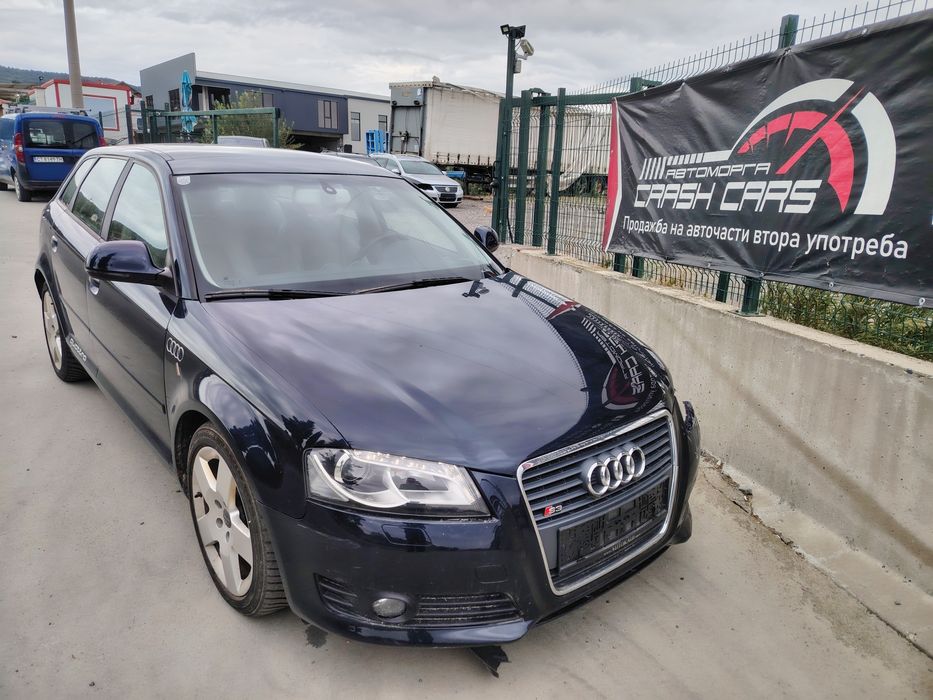 Ауди А3 8П фейслифт 2.0 тфси 4х4 / Audi A3 8P face 2.0 tfsi CCZ НА ЧАСТИ