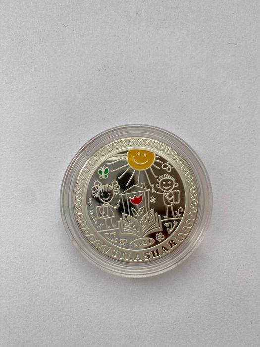 Серебряная монета 500 тг TILASHAR